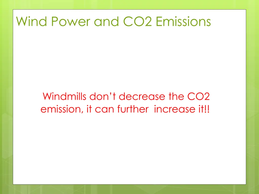 wind power and co2 emissions