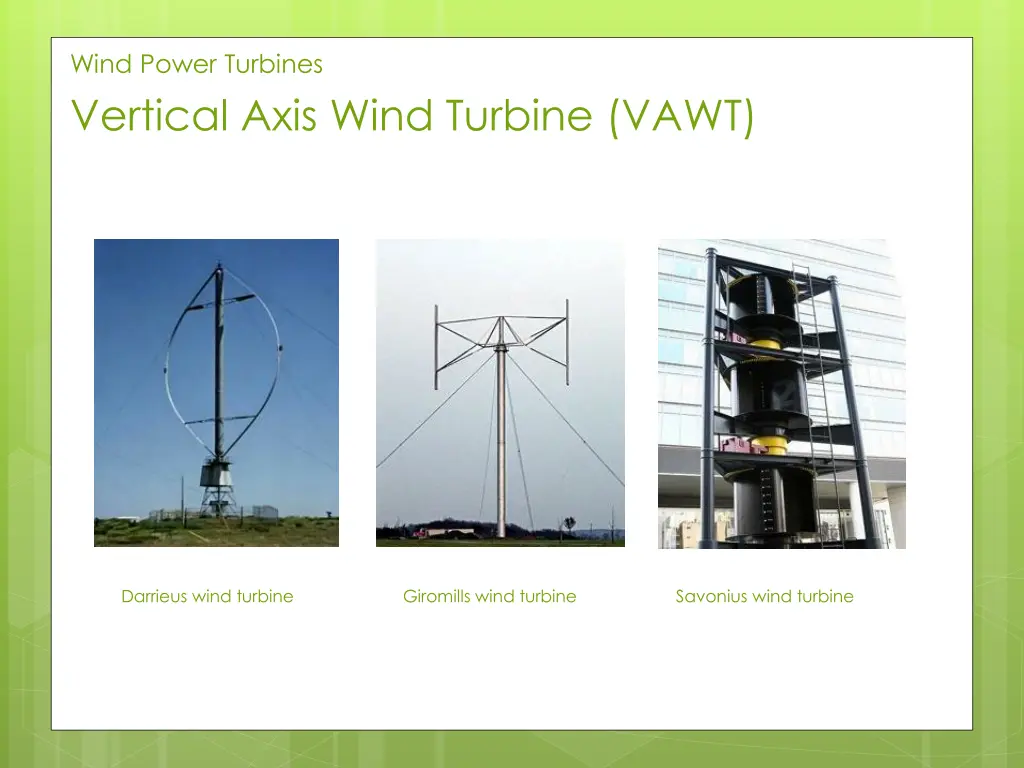 wind power turbines vertical axis wind turbine 1