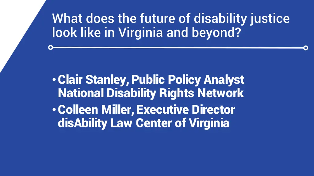 what does the future of disability justice look