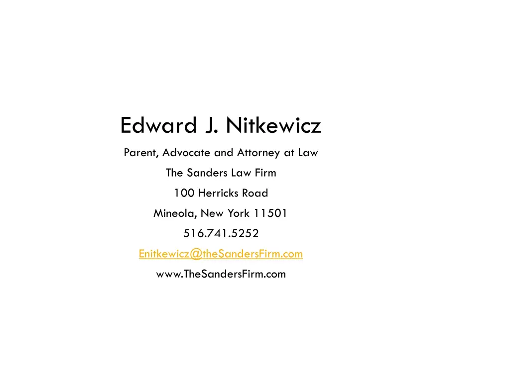 edward j nitkewicz