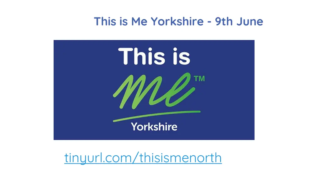 this is me yorkshire 9th june