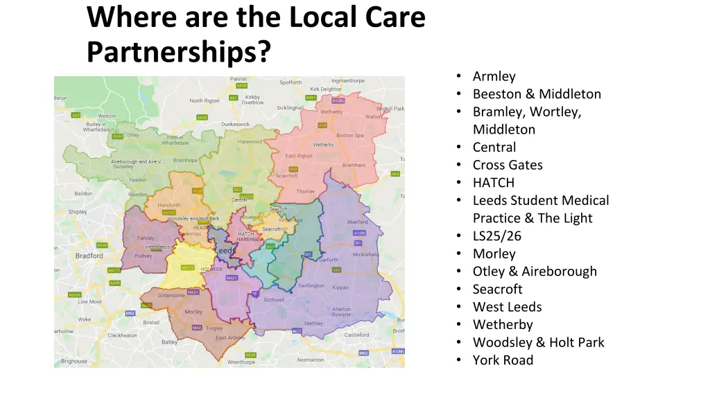 where are the local care partnerships