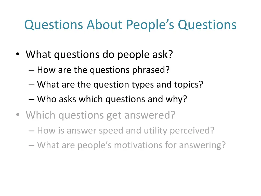 questions about people s questions 1