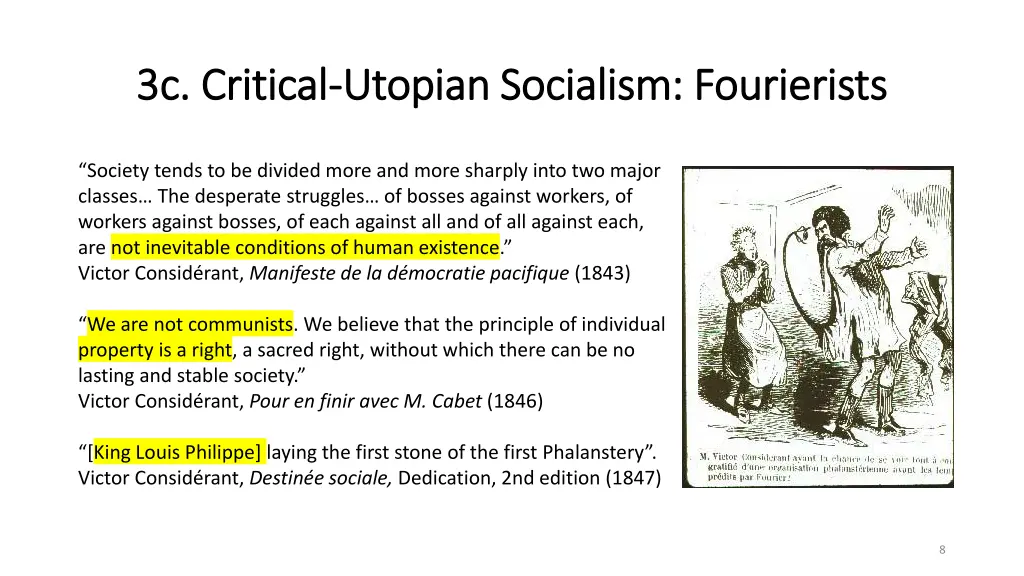 3c critical 3c critical utopian socialism