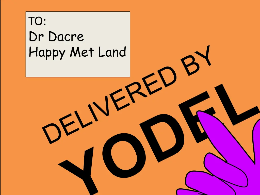 to dr dacre happy met land