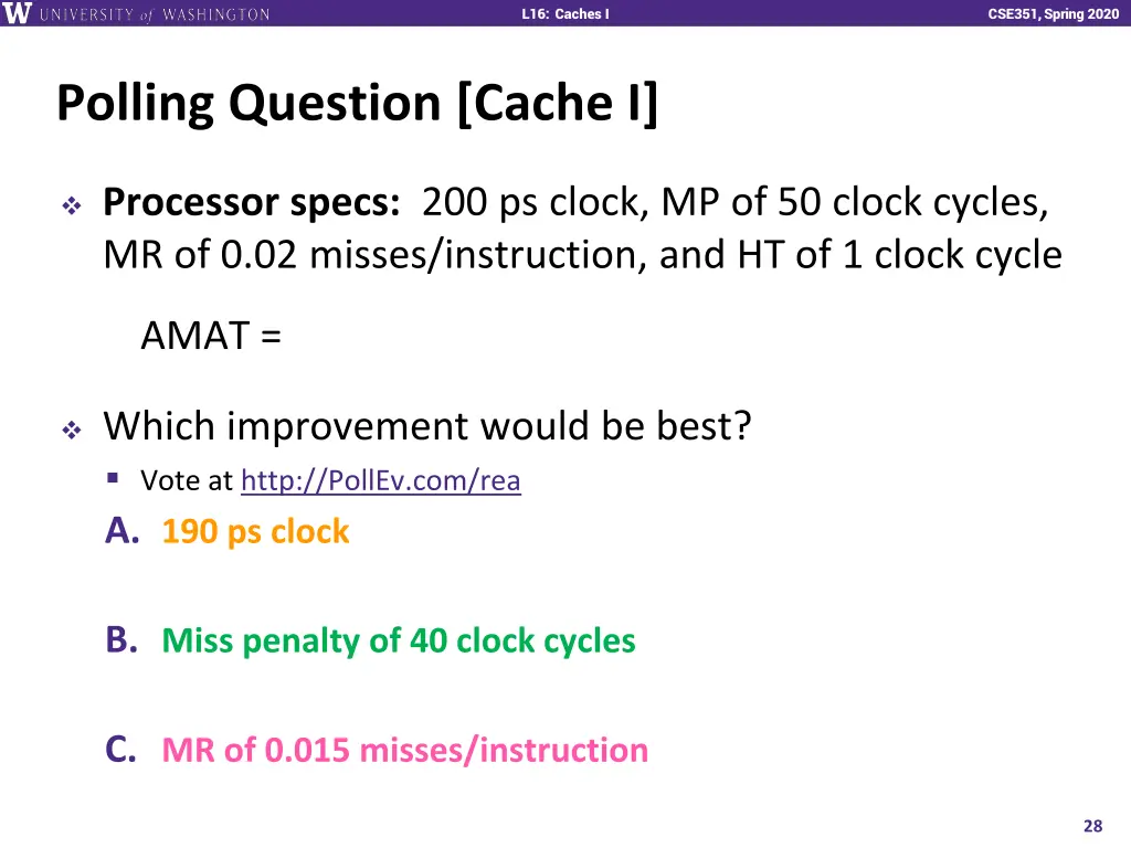 l16 caches i 27