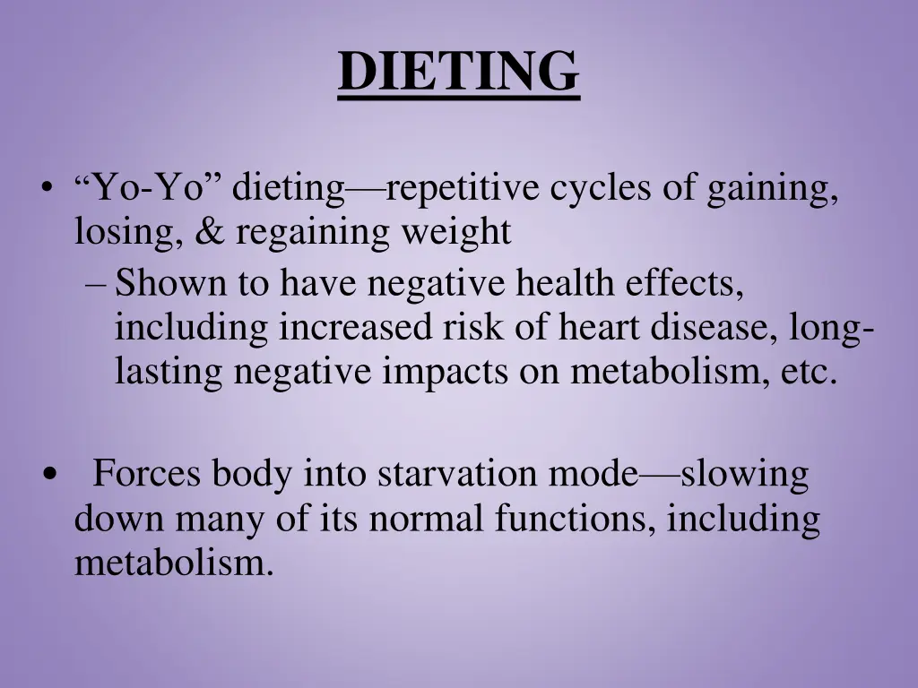 dieting 1