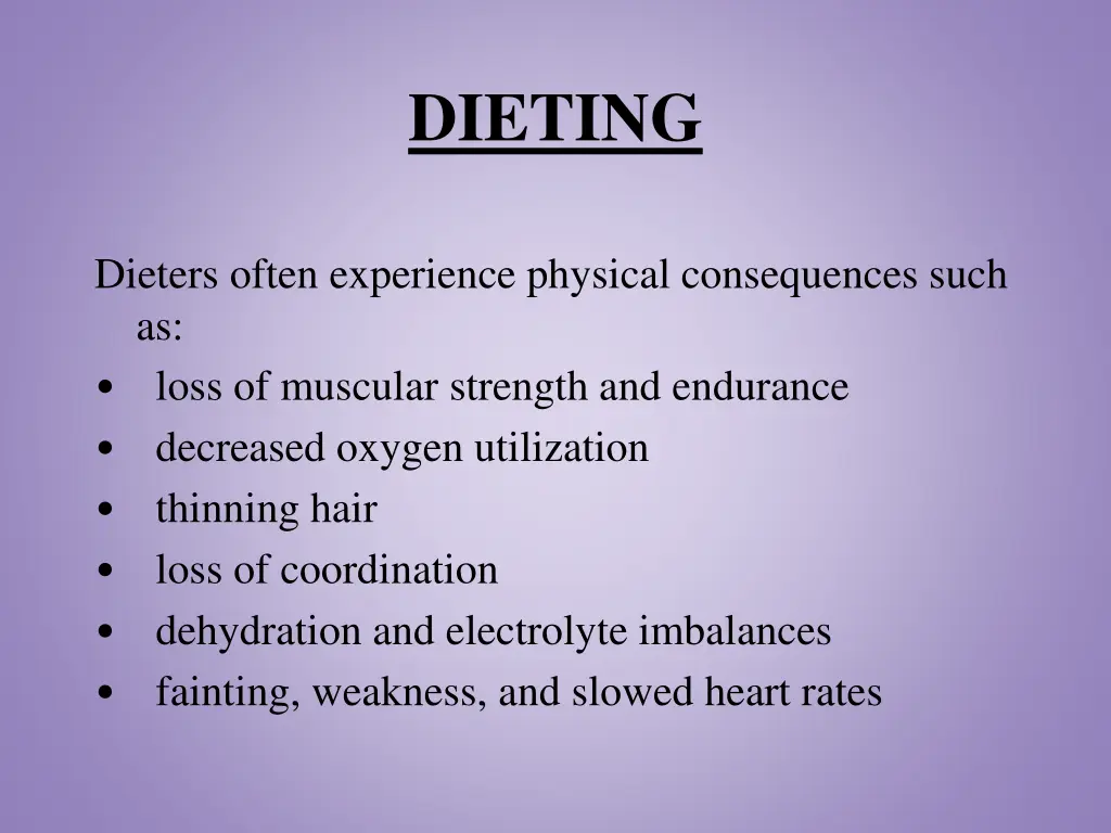 dieting 3