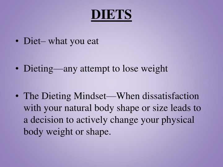 diets