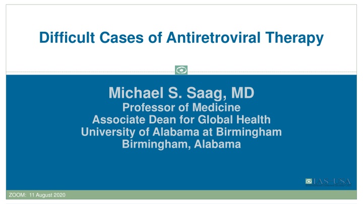 difficult cases of antiretroviral therapy