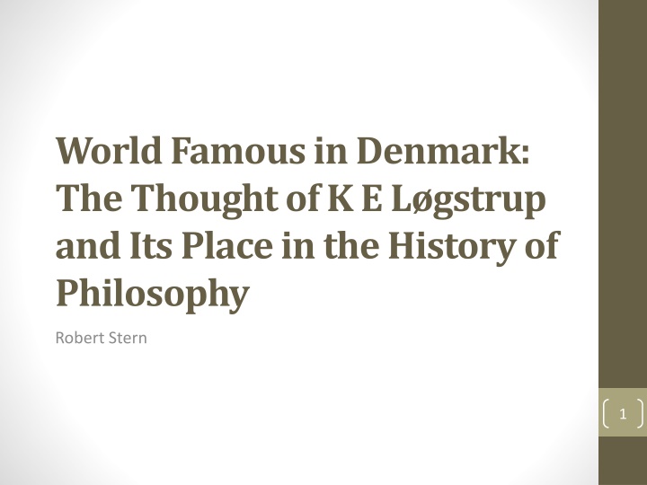 world famous in denmark the thought