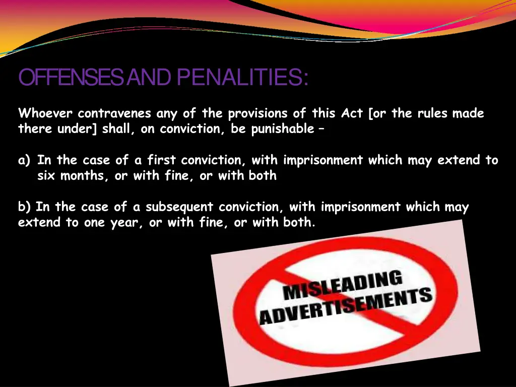 offenses andpenalities