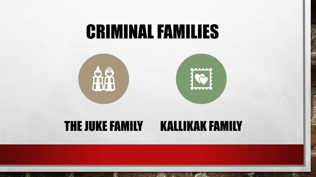 criminal families