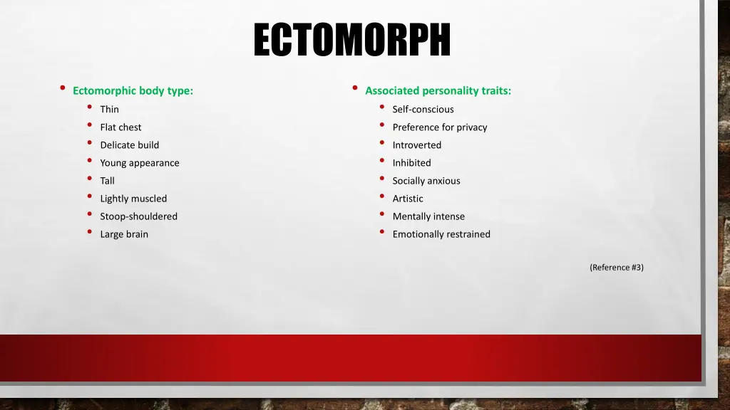 ectomorph