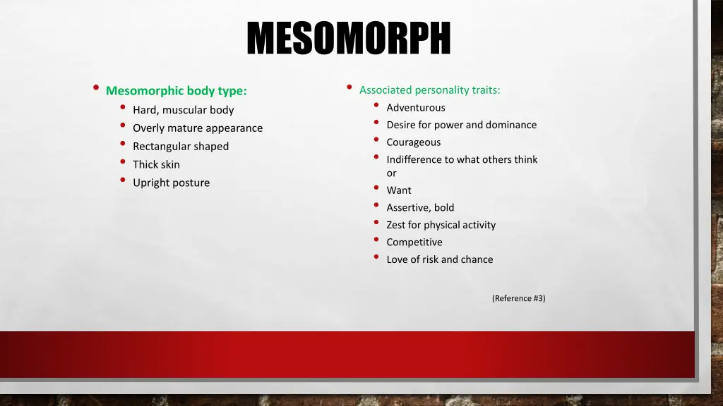 mesomorph