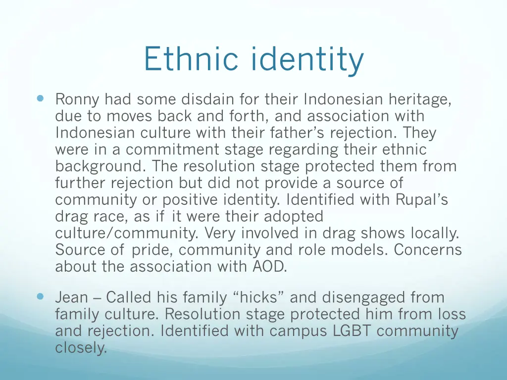 ethnic identity