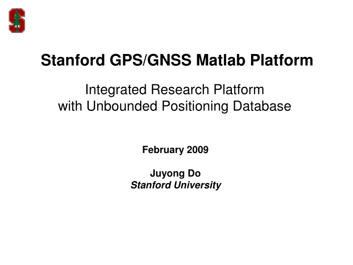 stanford gps gnss matlab platform