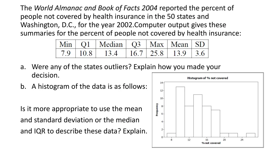 the world almanac and book of facts 2004 reported