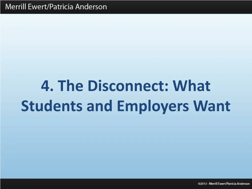 4 the disconnect what students and employers want