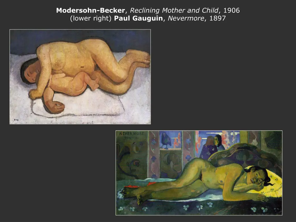 modersohn becker reclining mother and child 1906