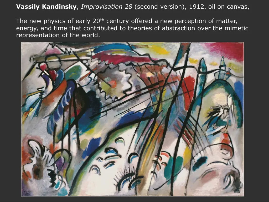 vassily kandinsky improvisation 28 second version