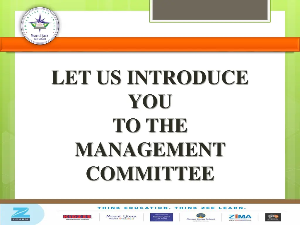 let us introduce you to the management committee