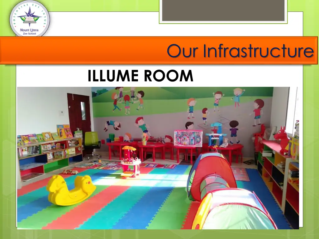 our infrastructure illume room