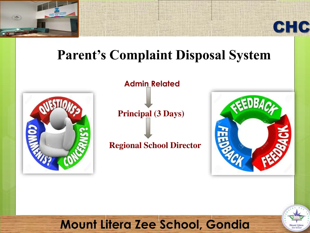 parent s complaint disposal system