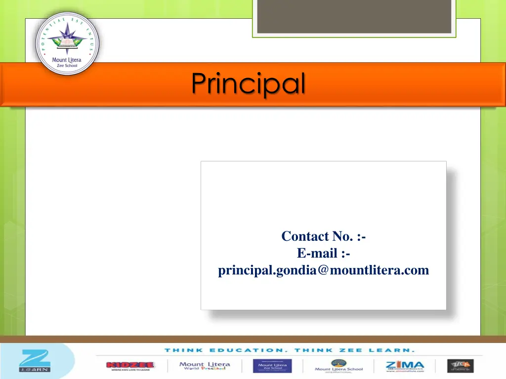 principal