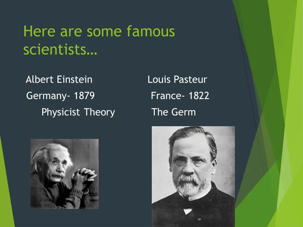 here are some famous scientists