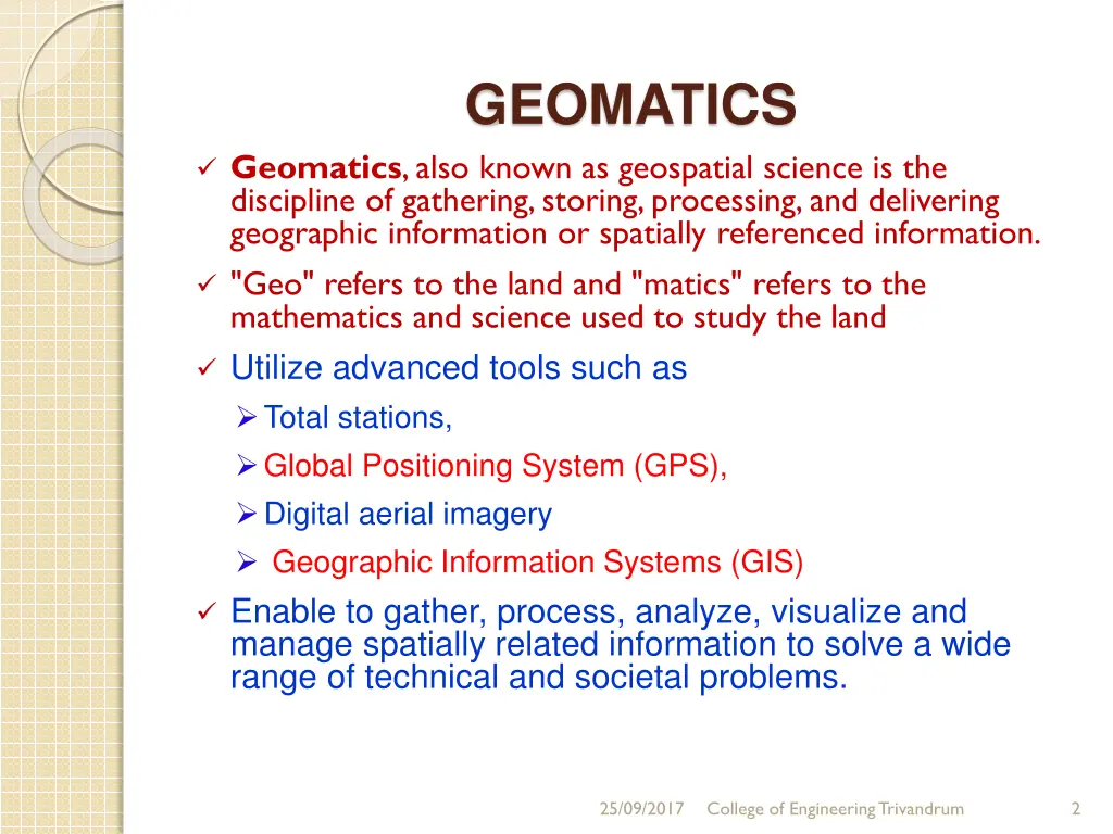 geomatics