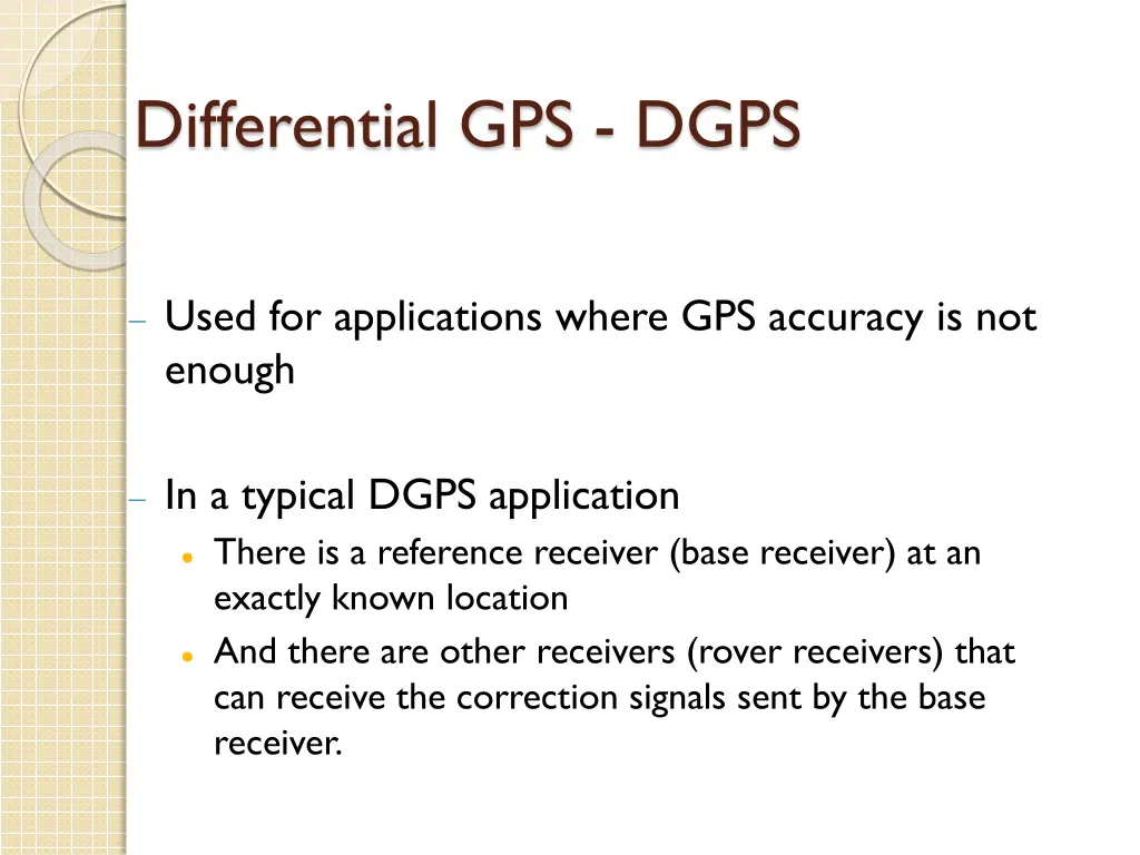 differential gps dgps