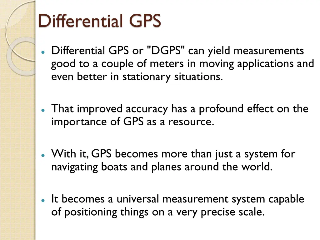 differential gps