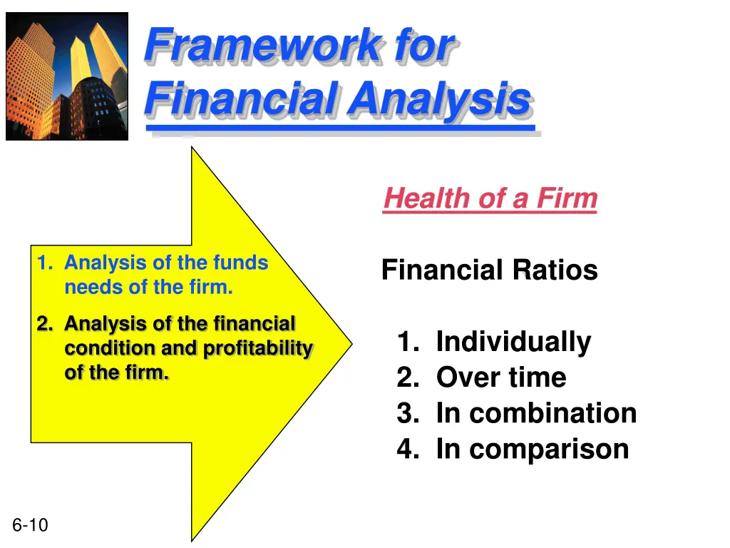 framework for financial analysis 1