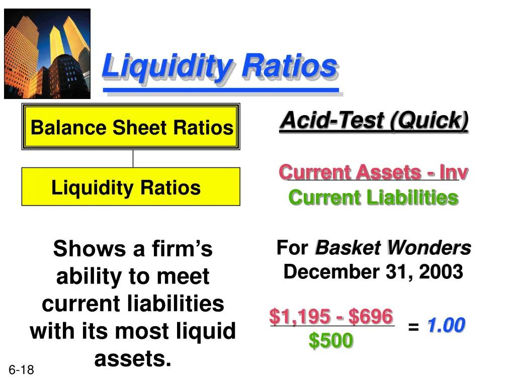 liquidity ratios 1