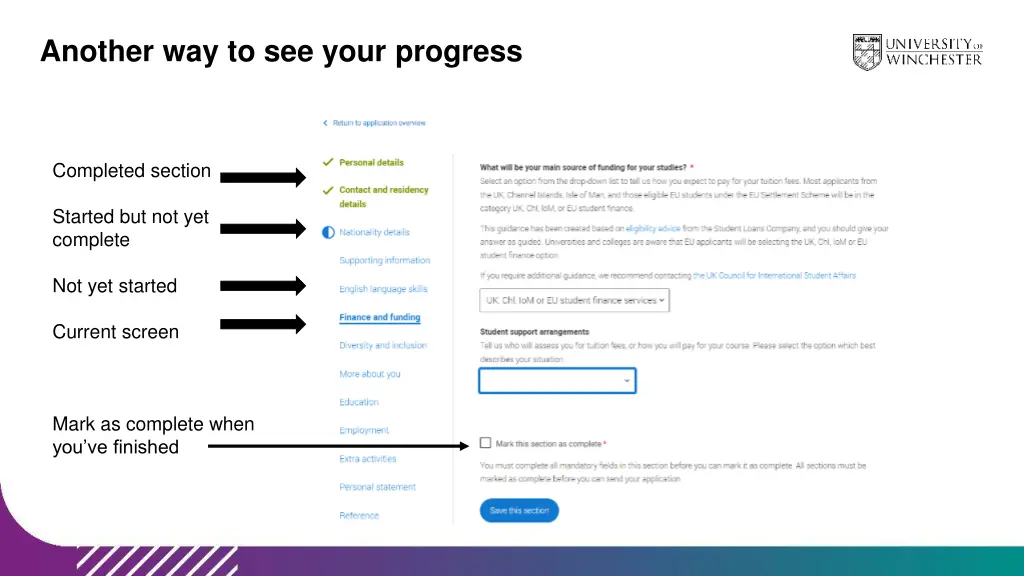 another way to see your progress