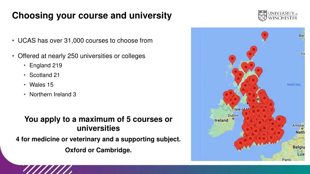 choosing your course and university