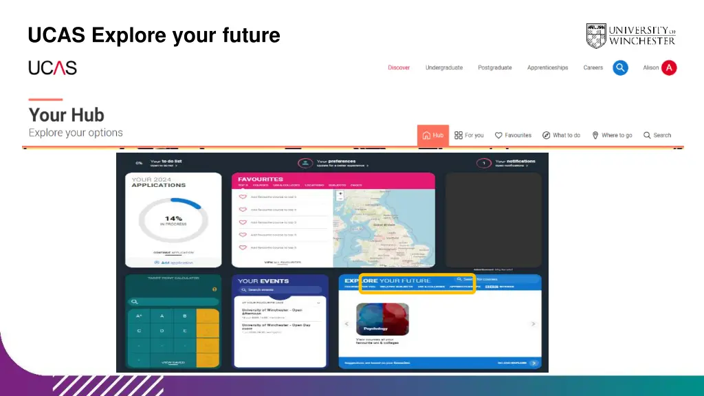 ucas explore your future