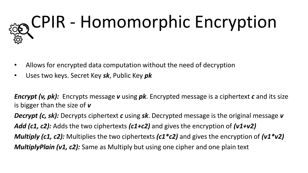 cpir homomorphic encryption