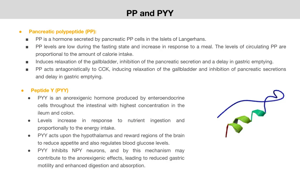 pp and pyy