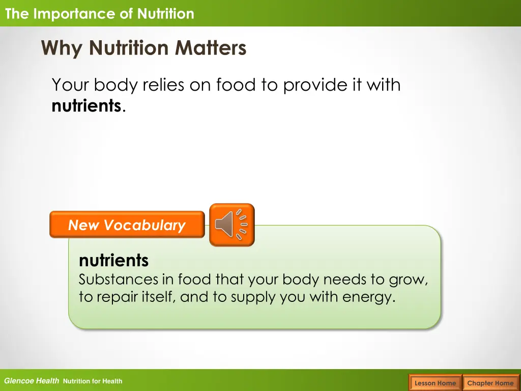 the importance of nutrition 3