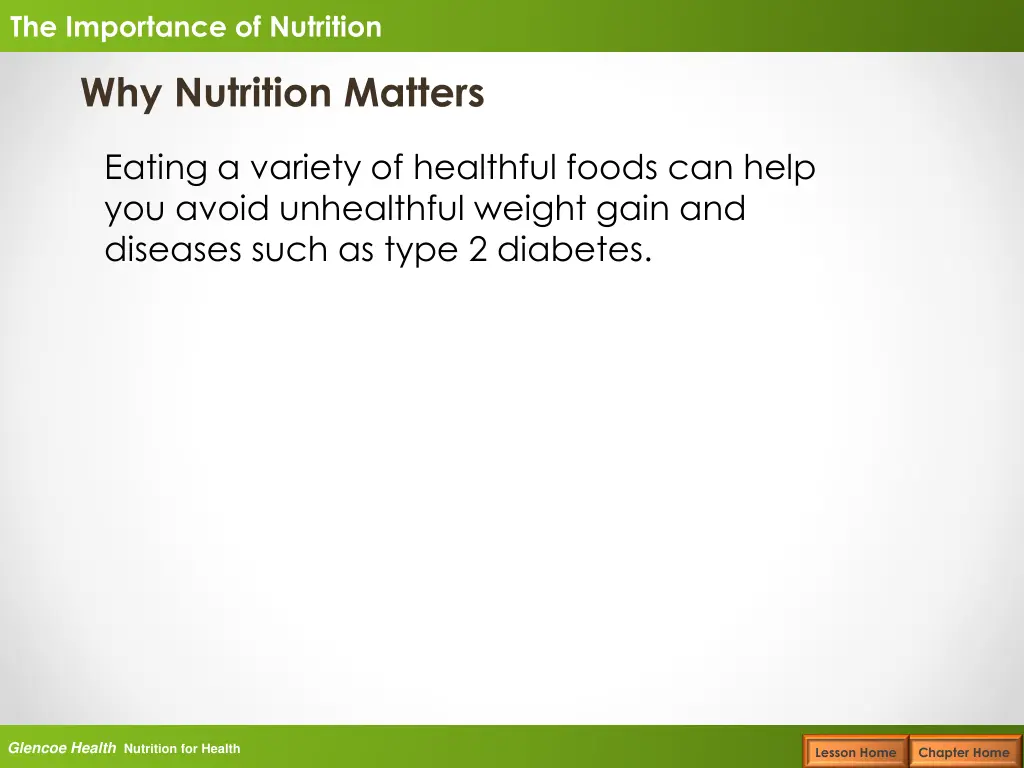 the importance of nutrition 5