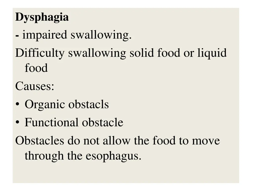 dysphagia impaired swallowing difficulty