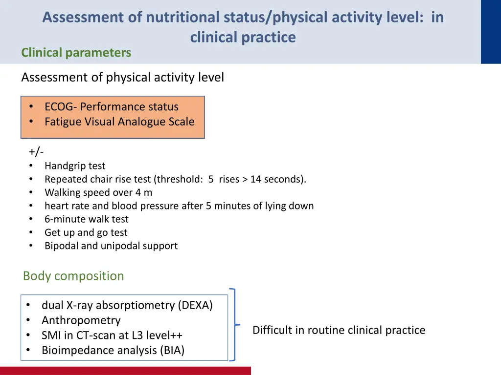 assessment of nutritional status physical 1