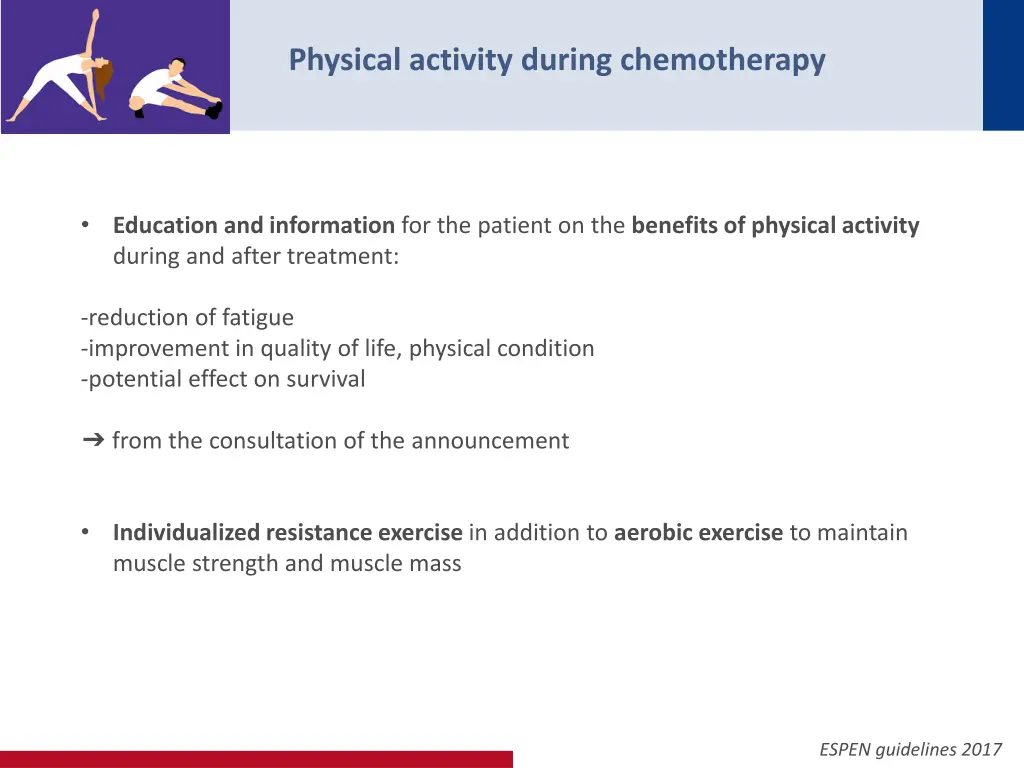 physical activity during chemotherapy