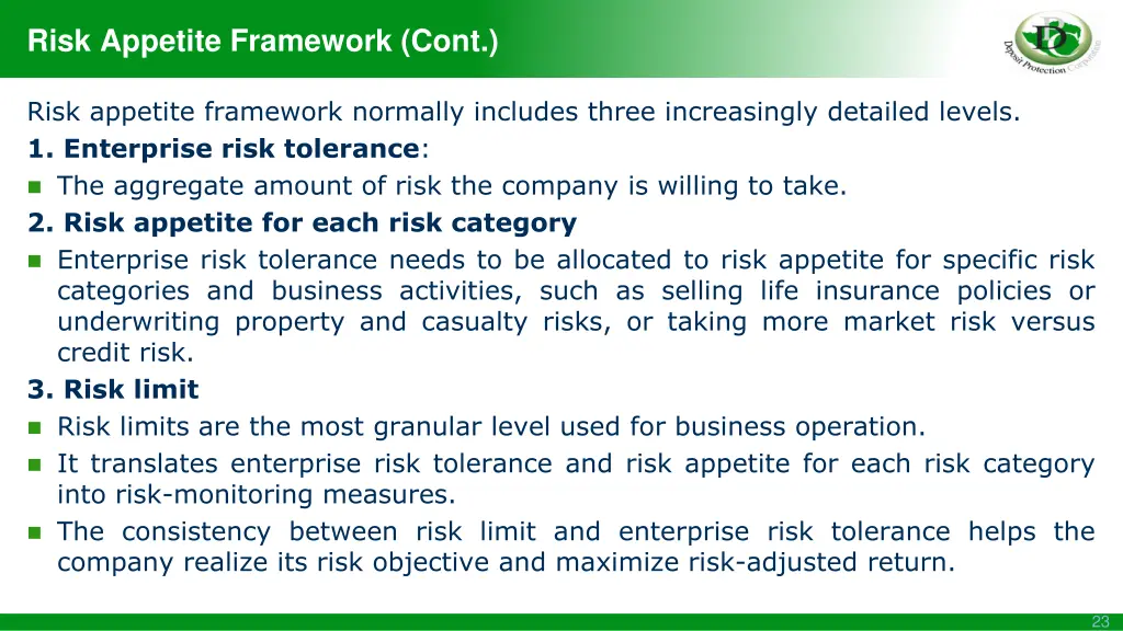 risk appetite framework cont 1