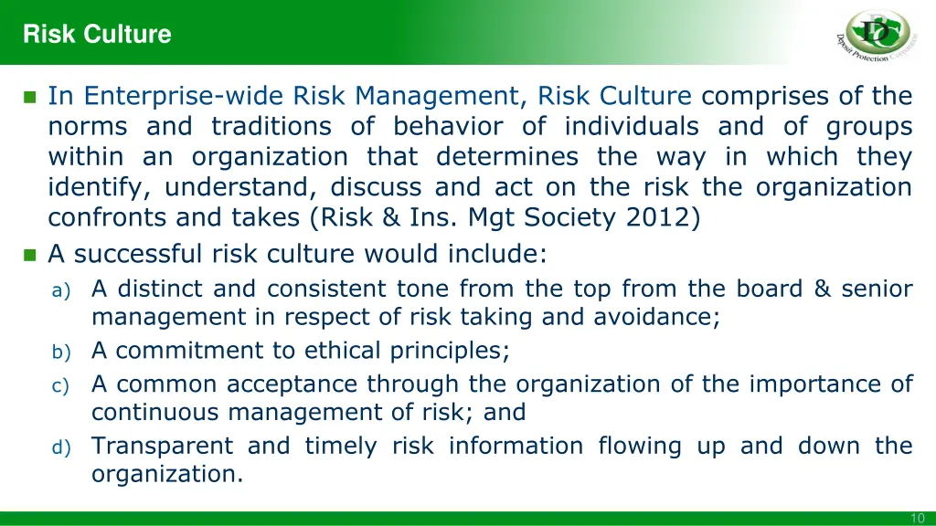 risk culture