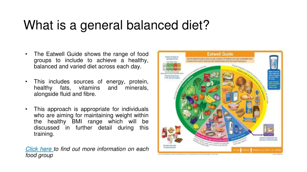 what is a general balanced diet