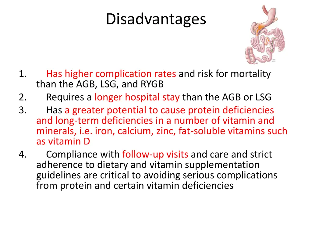 disadvantages 3