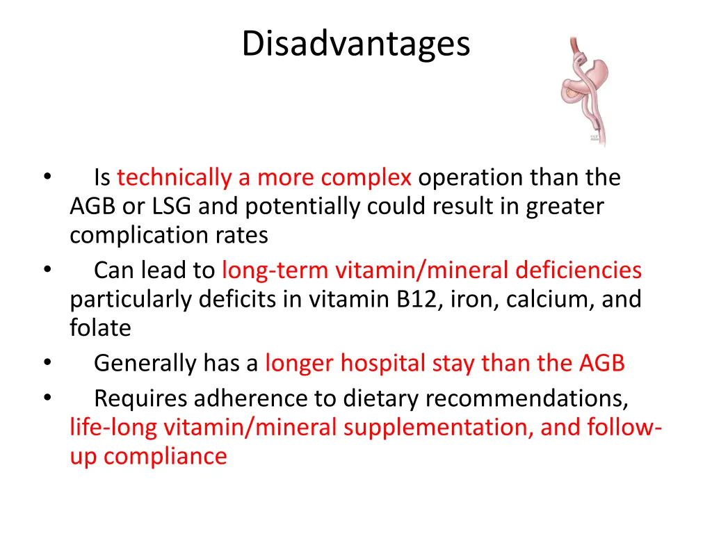 disadvantages